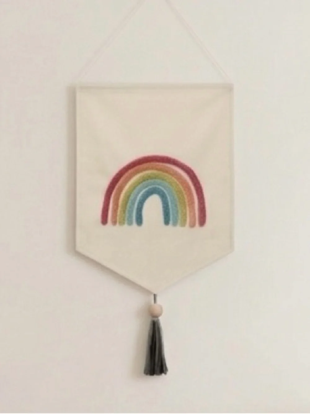 Rainbow Wall Banner Nursery Decor